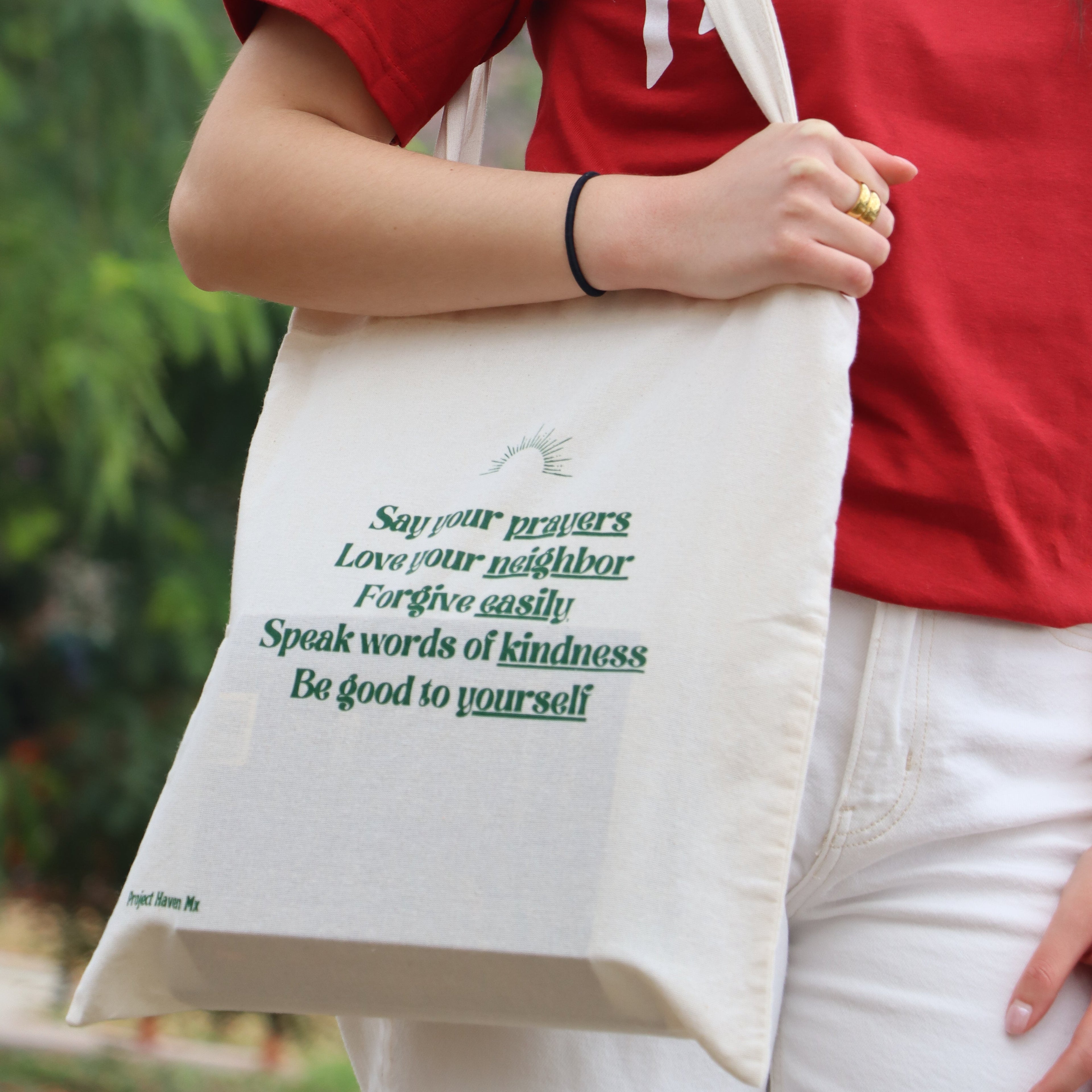 Tote Bag "Say Your Prayers"